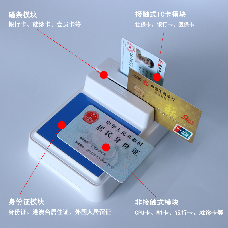 華大HD-100多功能社?？ㄗx卡器